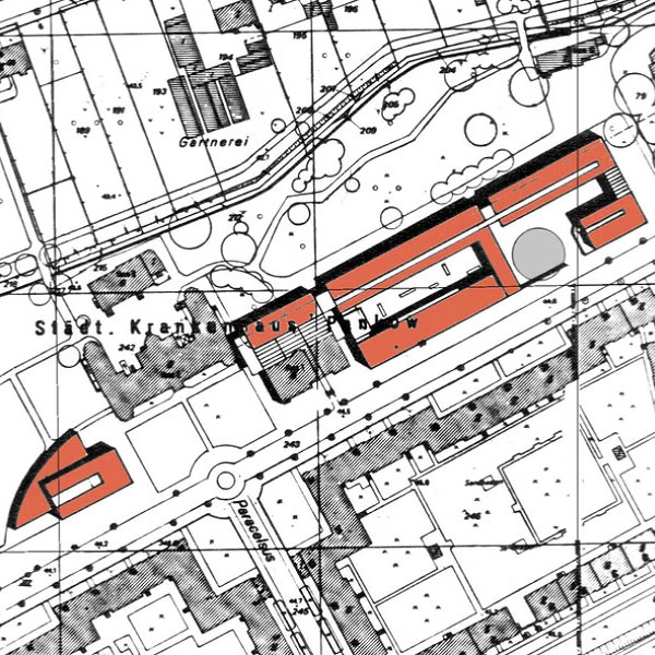 Architekturwettbewerb Lageplan